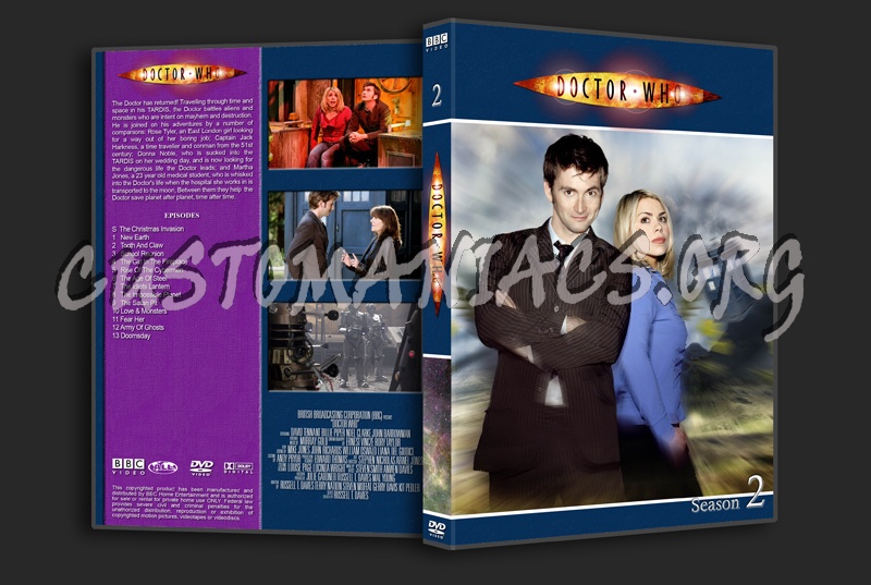 Doctor Who (2005) dvd cover