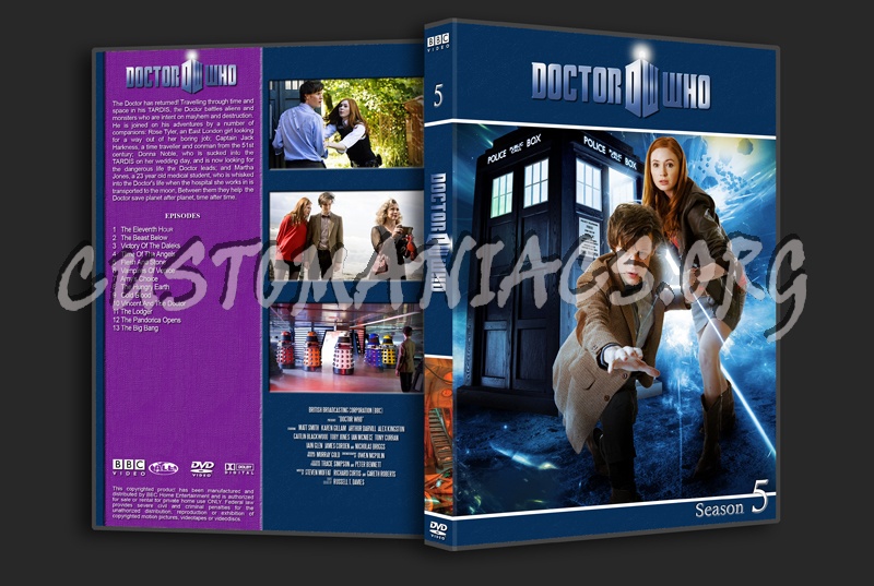 Doctor Who (2005) dvd cover