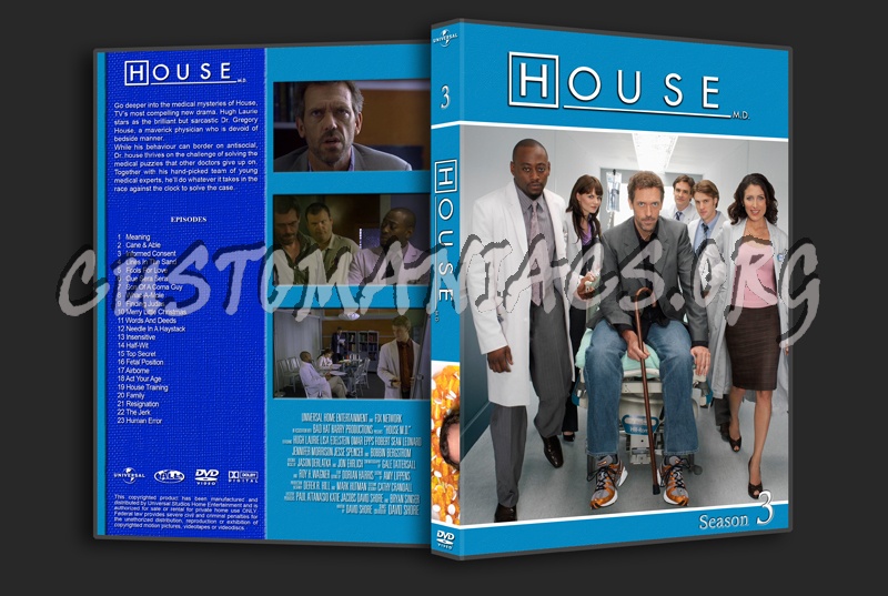 House MD dvd cover