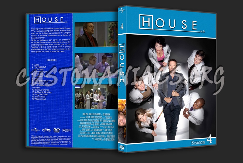 House MD dvd cover