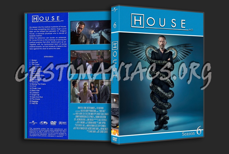 House MD dvd cover