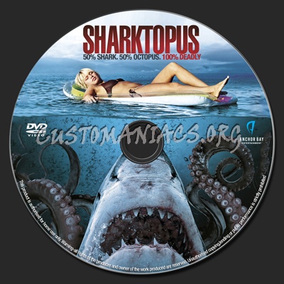 Sharktopus dvd label