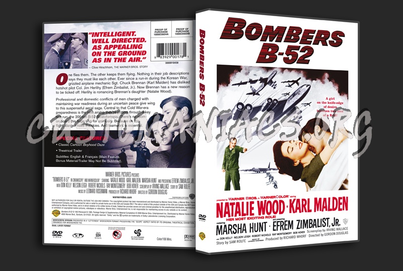 Bombers B-52 dvd cover
