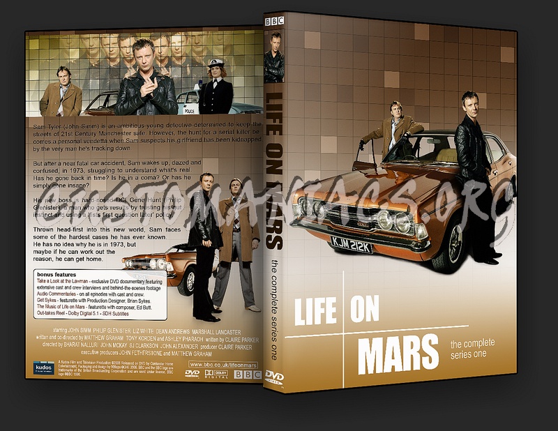 Life On Mars Season 1-2 dvd cover