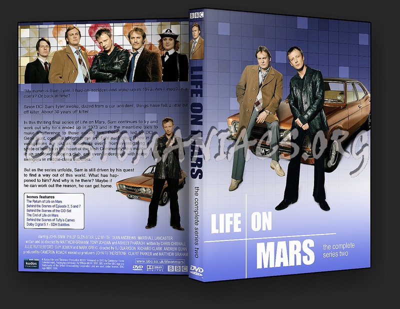 Life On Mars Season 1-2 dvd cover