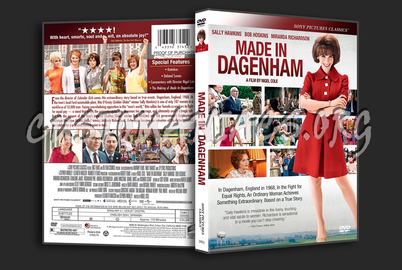 Made in Dagenham dvd cover