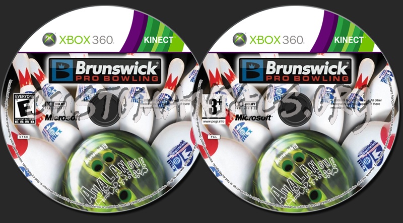 Brunswick Pro Bowl dvd label