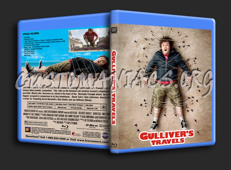 Gulliver's Travels blu-ray cover