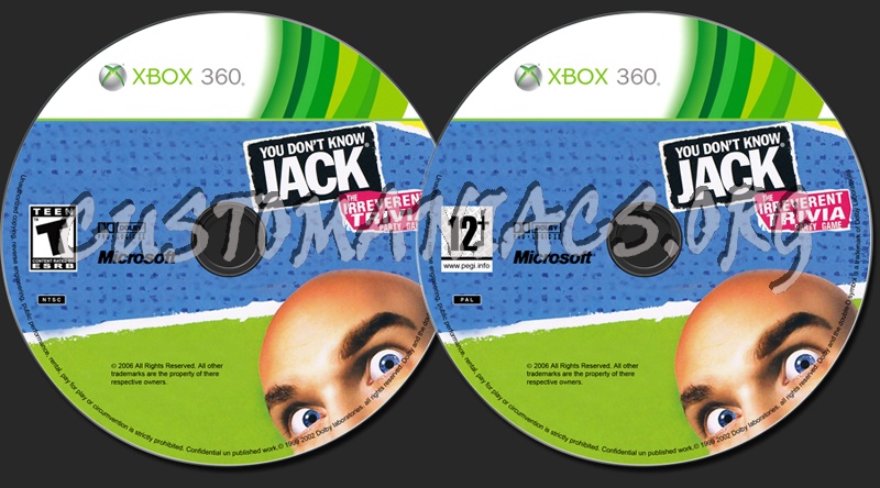 You Don't Know Jack dvd label