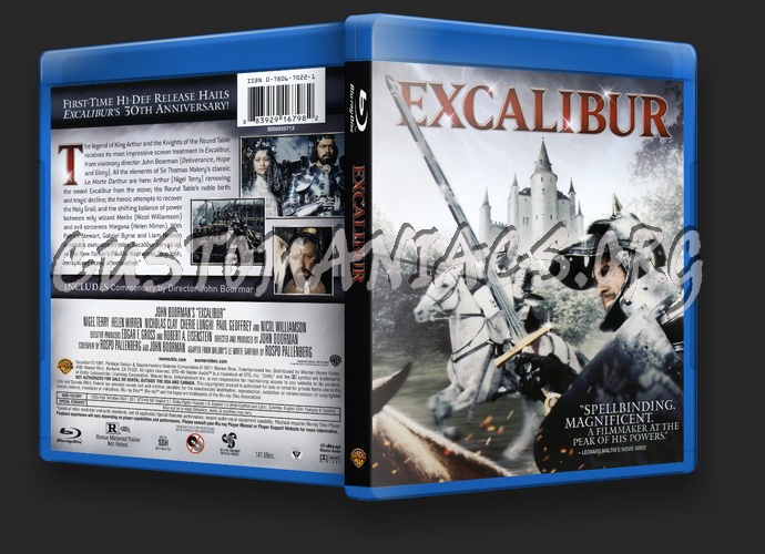 Excalibur blu-ray cover