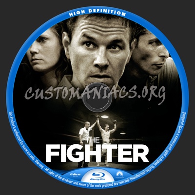 The Fighter blu-ray label