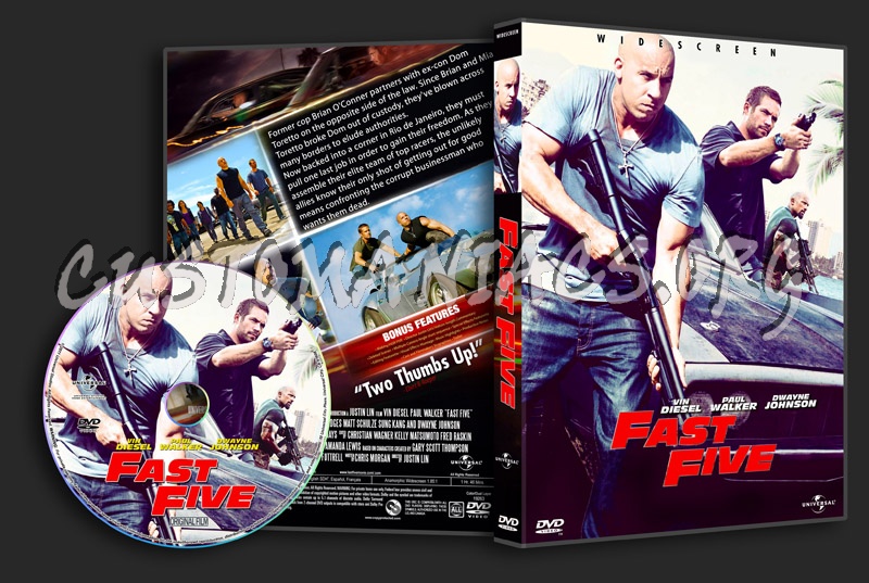 Fast Five dvd cover