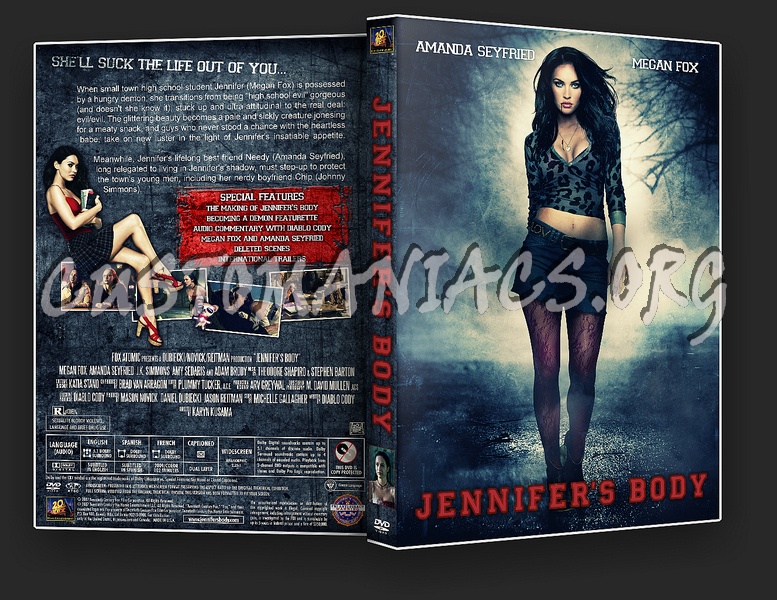 Jennifer's Body dvd cover