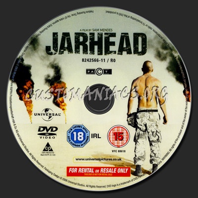 Jarhead dvd label