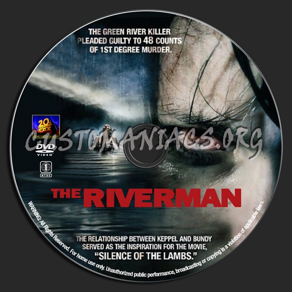 The Riverman dvd label