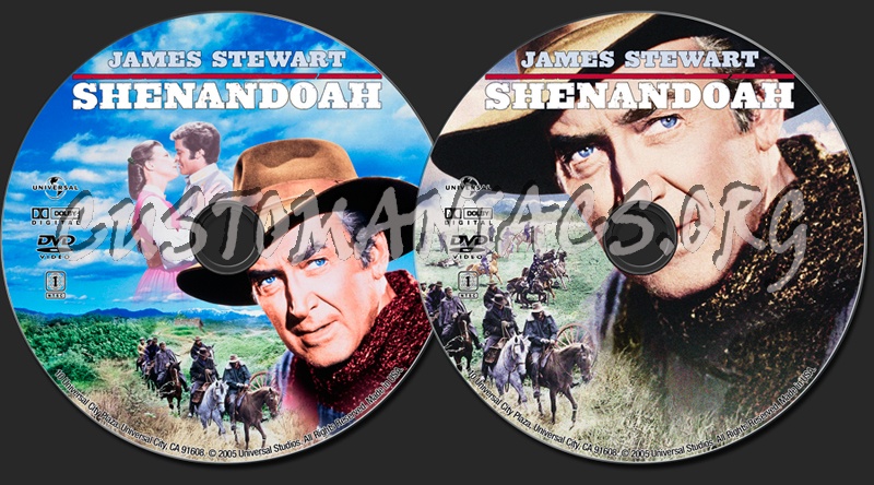 Shenandoah dvd label
