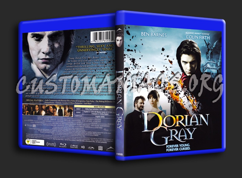 Dorian Gray blu-ray cover