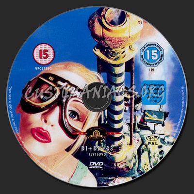 Tank Girl dvd label