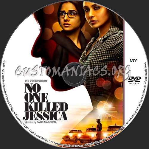 No One Killed Jessica dvd label