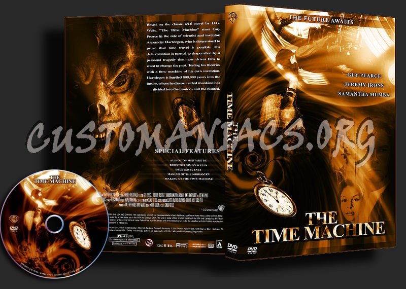 The Time Machine dvd cover