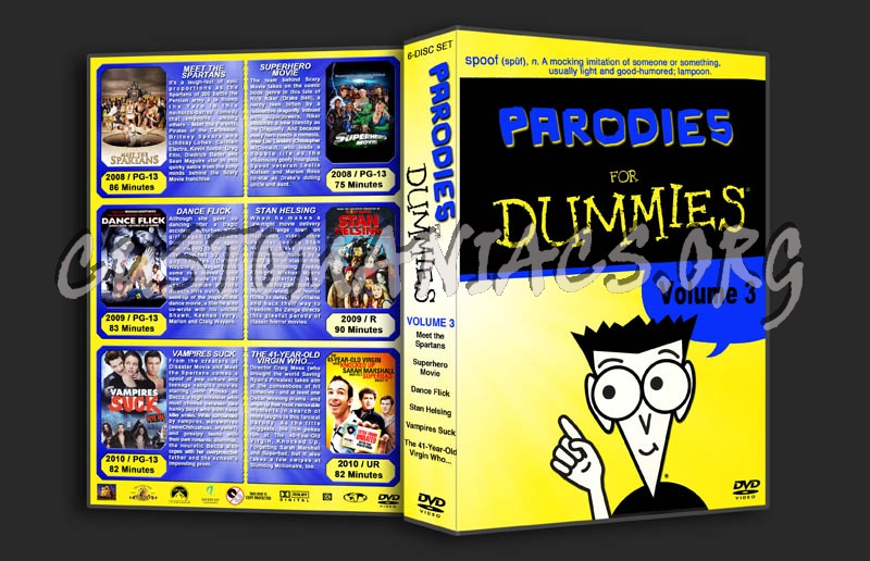 Parodies for Dummies - Volume 3 dvd cover