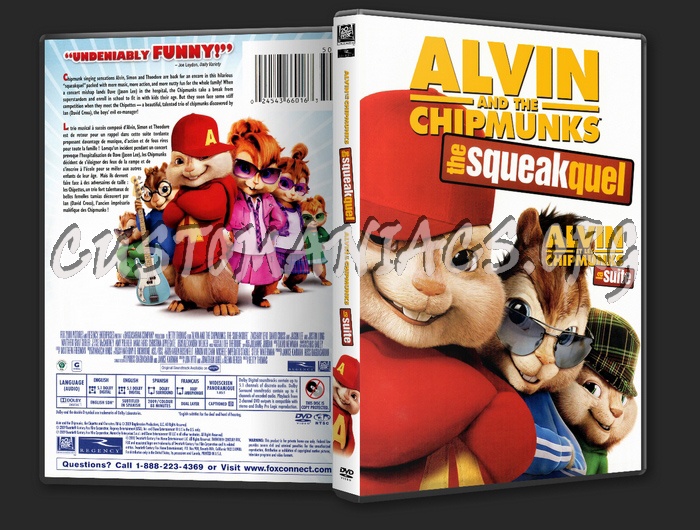 Alvin and the Chipmunks: The Squeakquel dvd cover