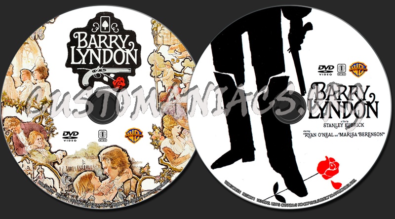 Barry Lyndon dvd label