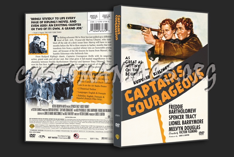 Captain Courageous dvd cover