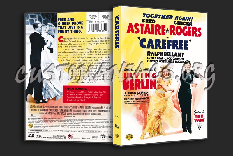 Carefree dvd cover