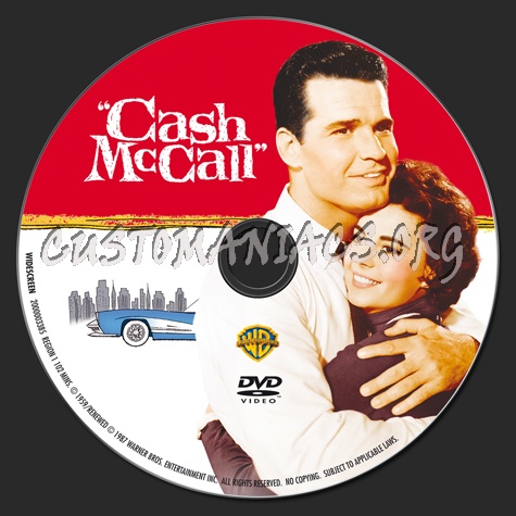 Cash McCall dvd label