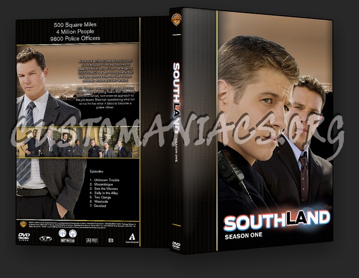 Southland - TV Collection dvd cover