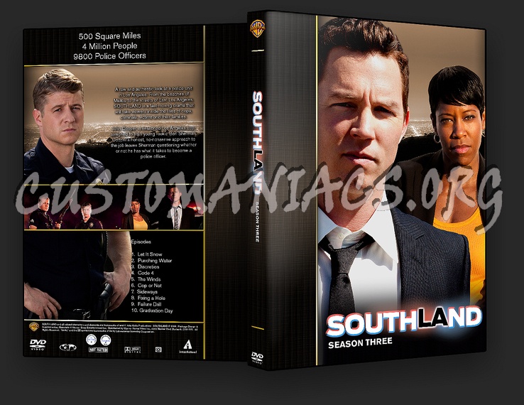 Southland - TV Collection dvd cover