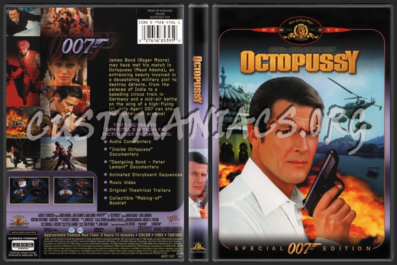 Octopussy dvd cover