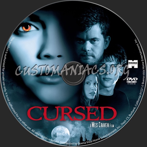 Cursed dvd label