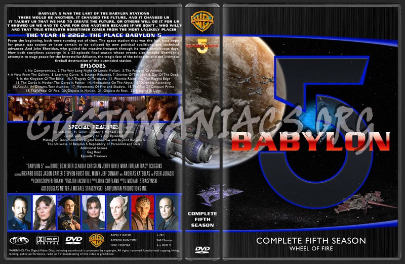 Babylon 5/Movies/Crusade Complete Collection dvd cover