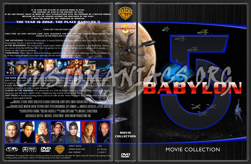 Babylon 5/Movies/Crusade Complete Collection dvd cover