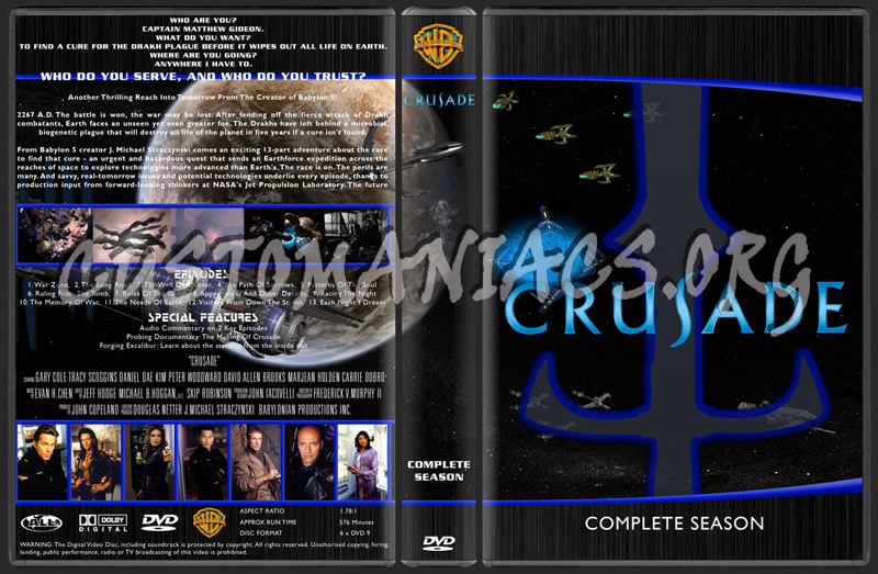 Babylon 5/Movies/Crusade Complete Collection dvd cover