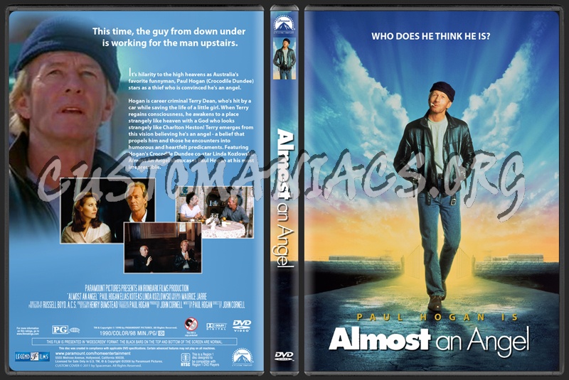 Almost an Angel dvd cover