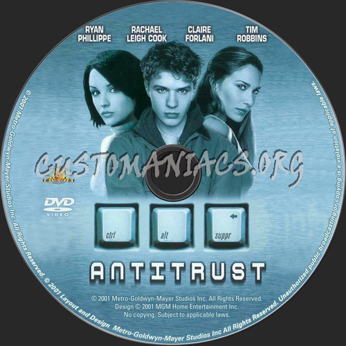 Antitrust dvd label