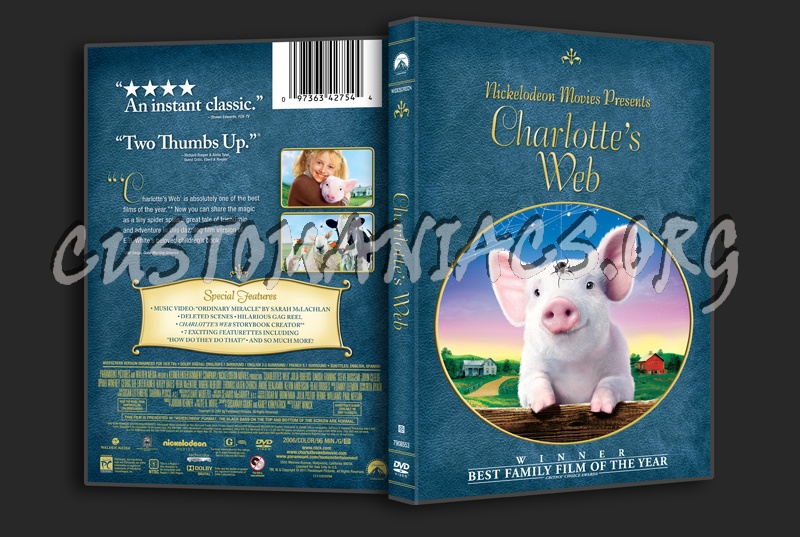 Charlotte's Web dvd cover