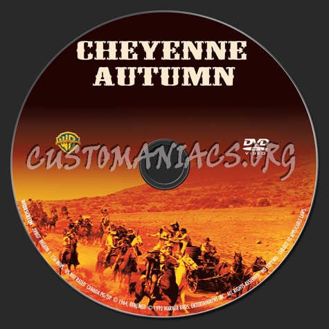 Cheyenne Autumn dvd label