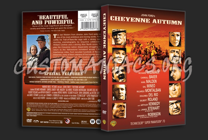 Cheyenne Autumn dvd cover