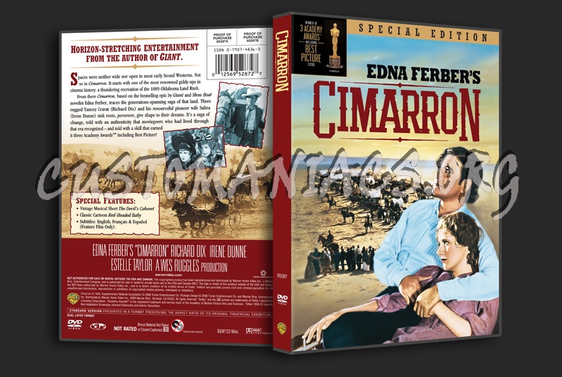 Cimarron dvd cover