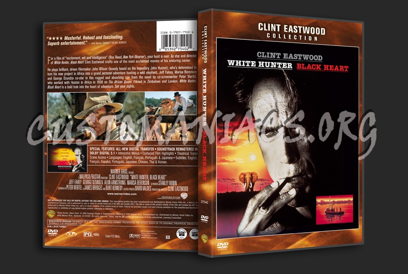 White Hunter Black Heart dvd cover