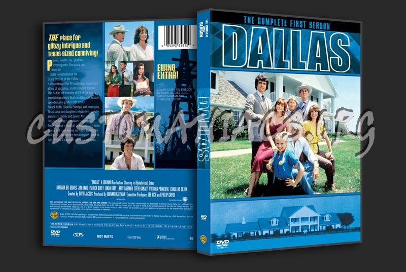 Dallas Season 1 dvd cover