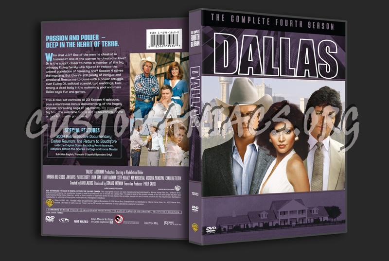 Dallas Season 4 dvd cover