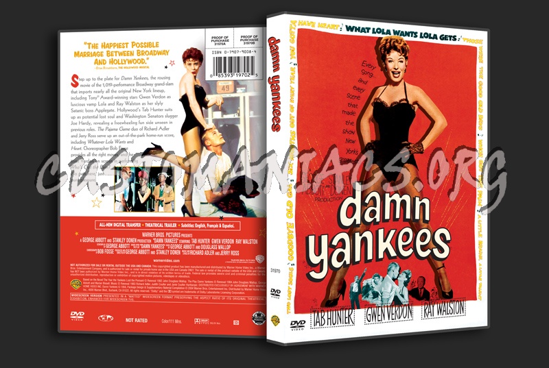Damn Yankees dvd cover