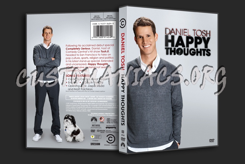 Daniel Tosh: Happy Thoughts dvd cover