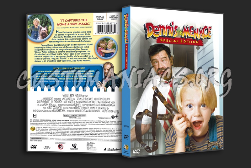 Dennis the Menace dvd cover