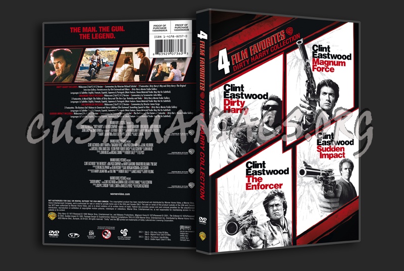 Dirty Harry Collection dvd cover